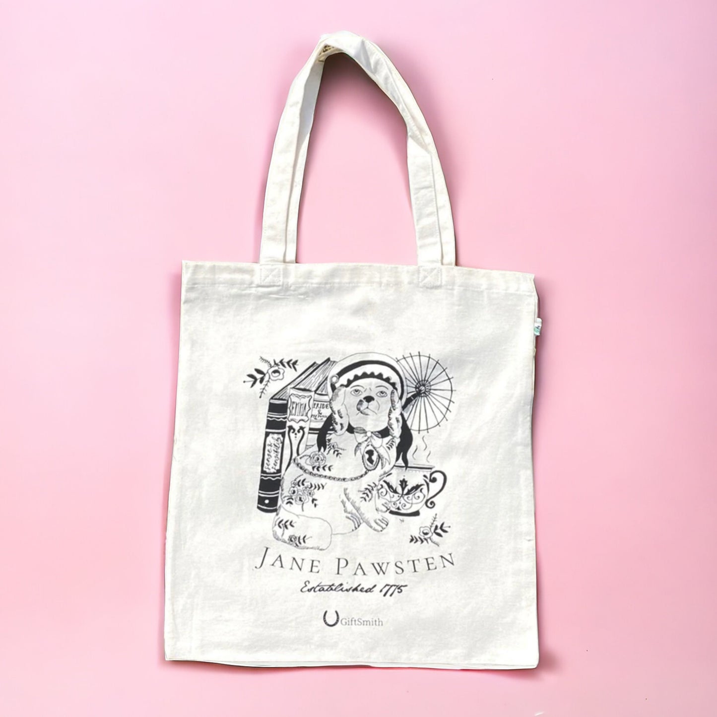 Jane Pawsten Sustainable Fabric Tote Shopper Bag