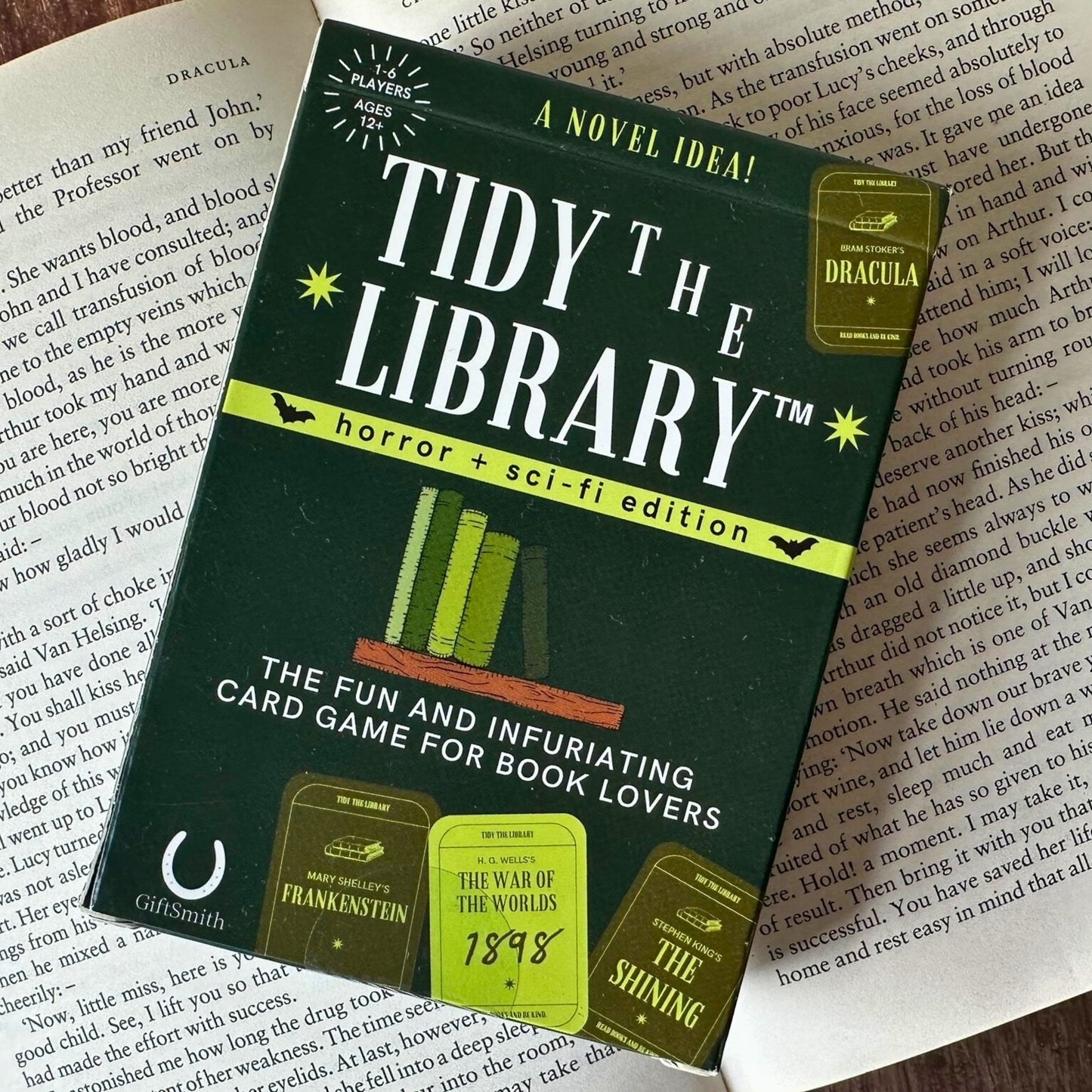 TIDY THE LIBRARY: The Horror + Sci-Fi Edition