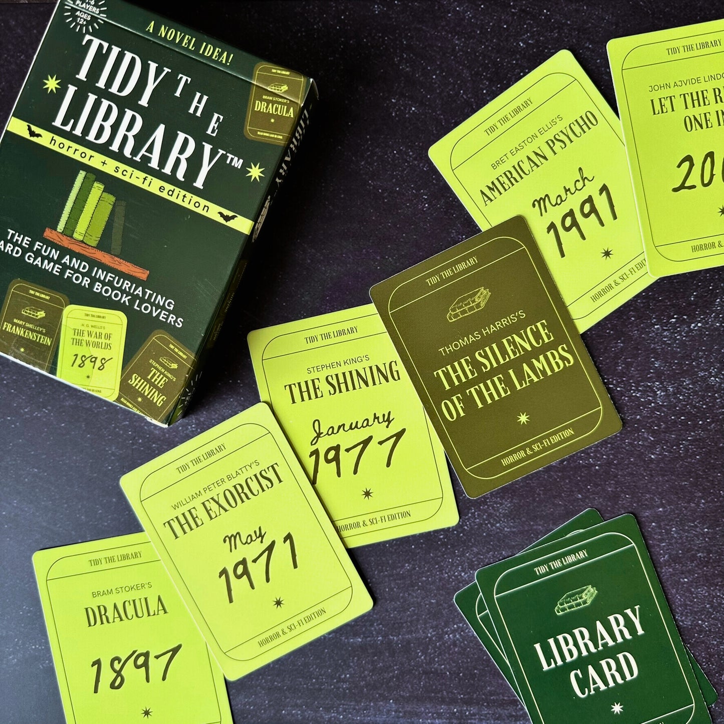 TIDY THE LIBRARY: The Horror + Sci-Fi Edition