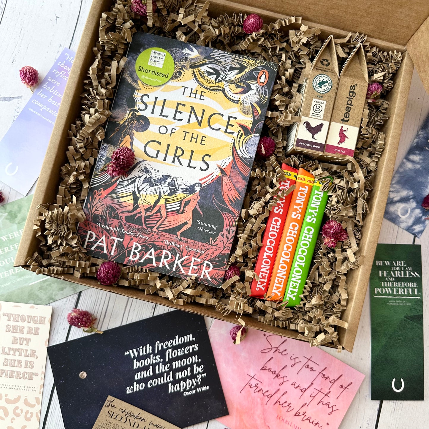 The Silence of the Girls by Pat Barker: Signature Book Box