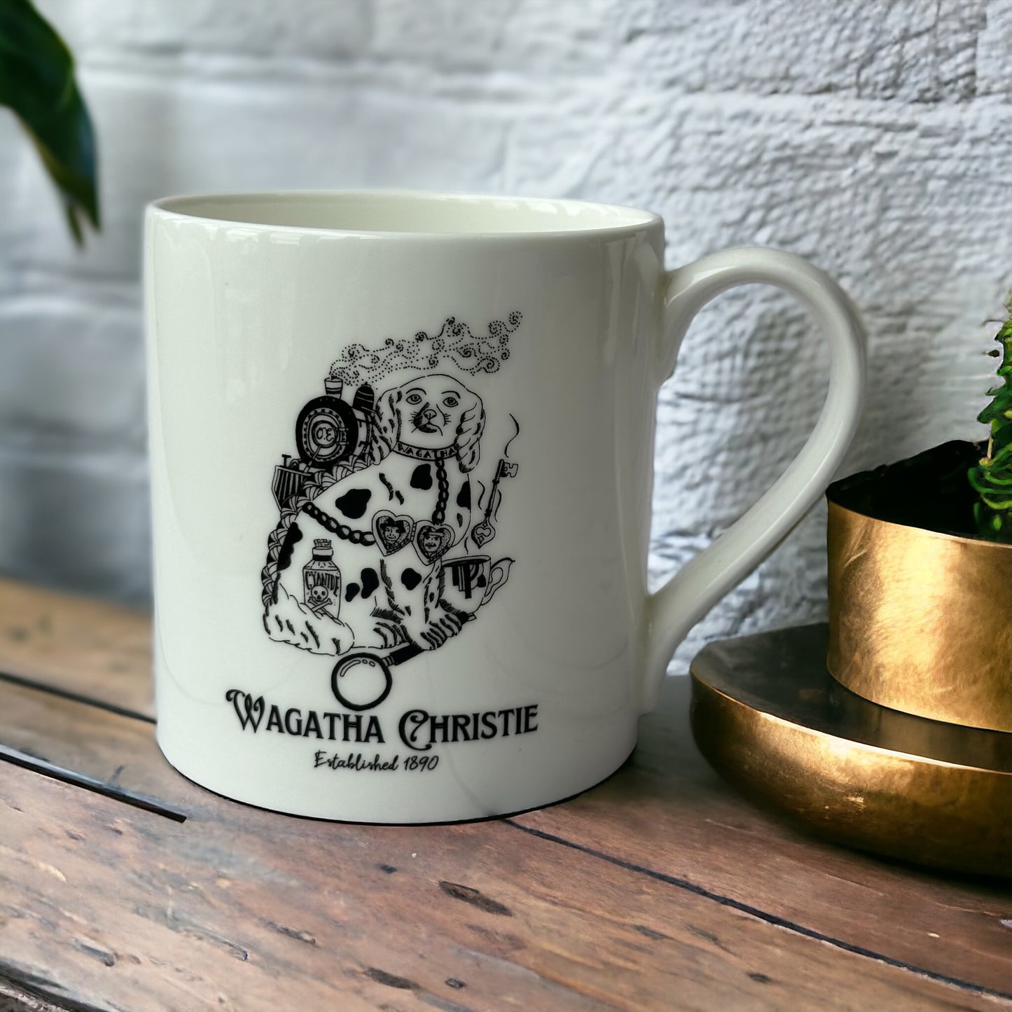 Wagatha Christie Bone China Mug