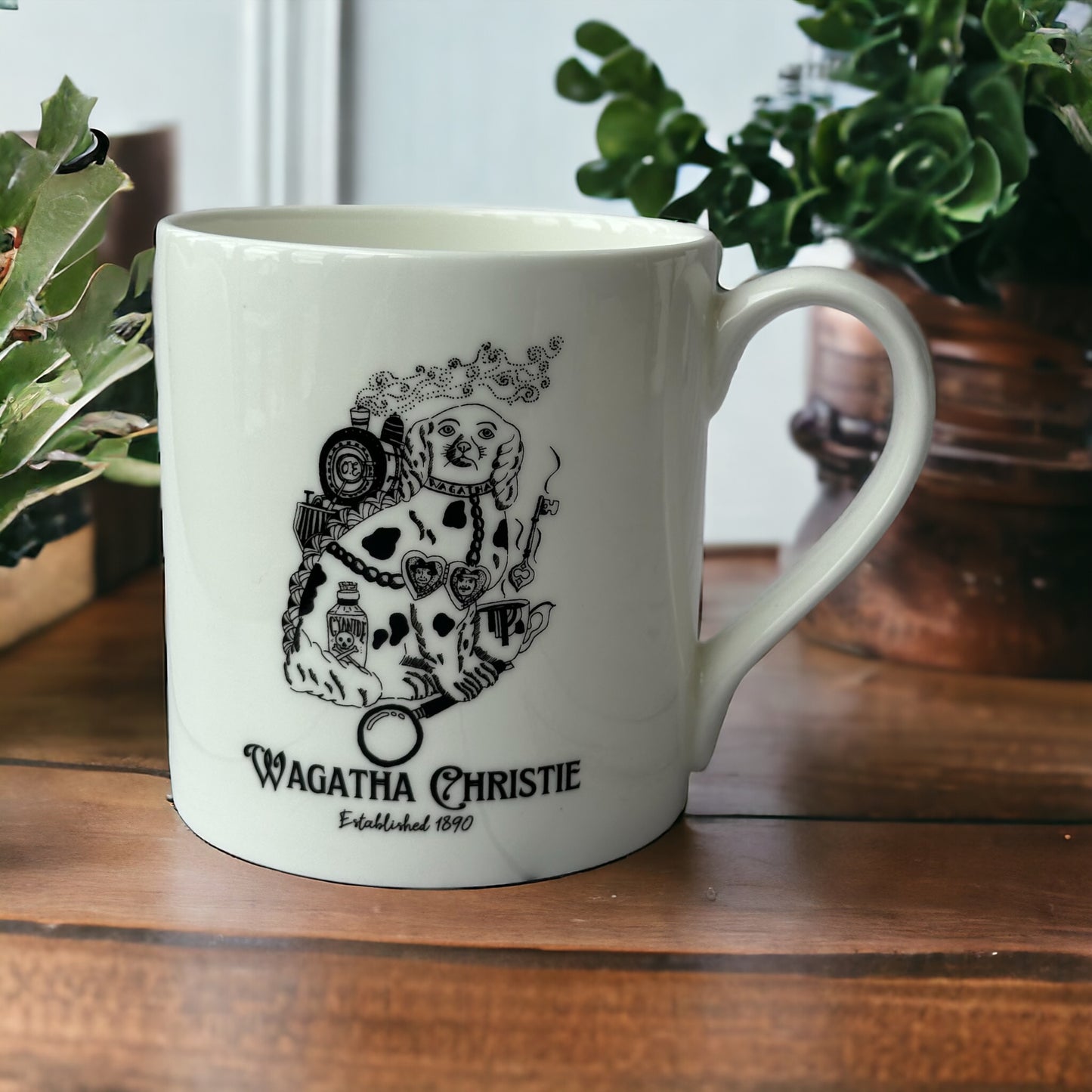 Wagatha Christie Bone China Mug