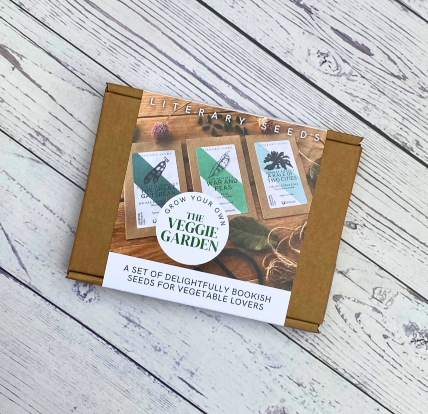 Literary Seeds: The Vegetables - Set of Three Seed Packets