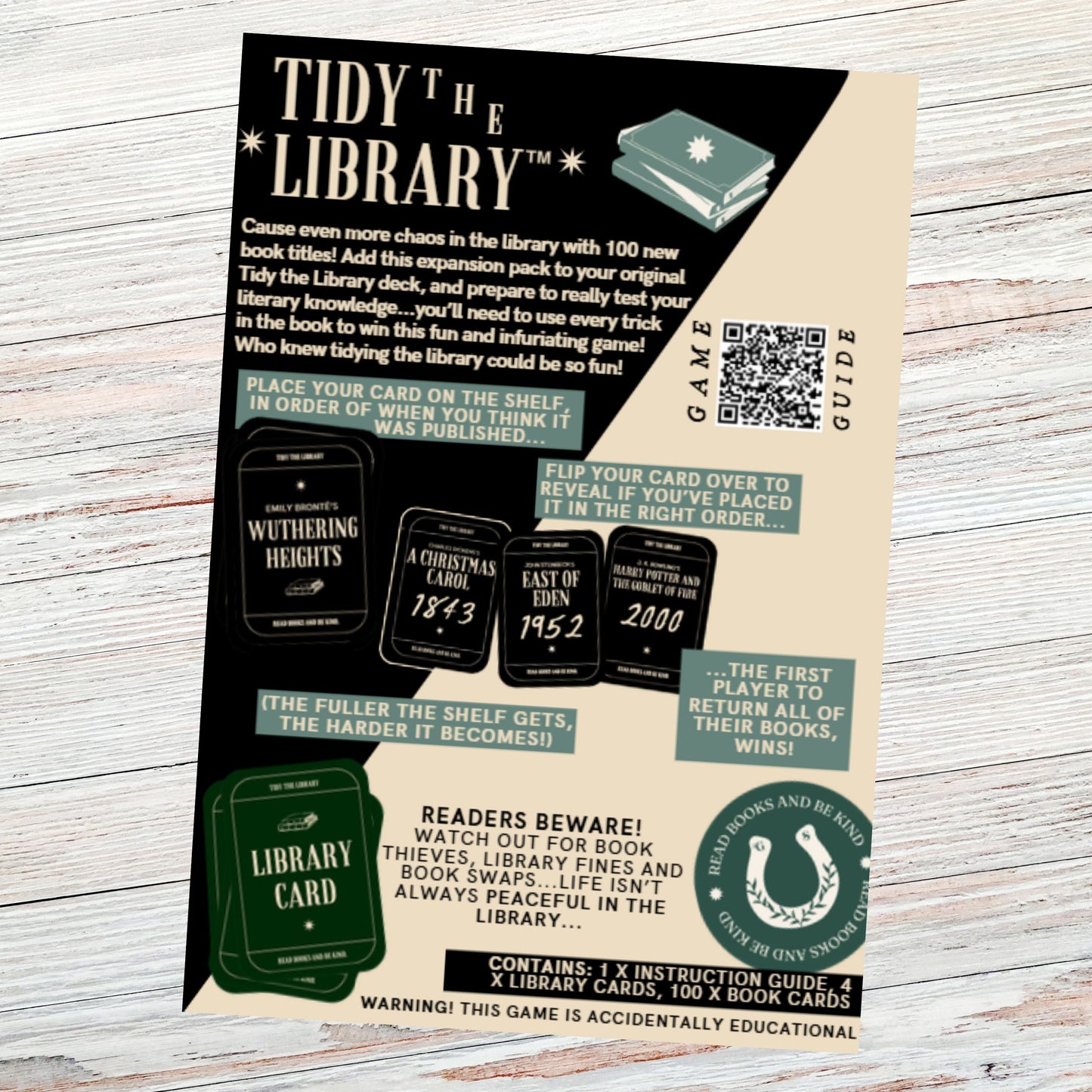 TIDY THE LIBRARY: The Expansion Pack