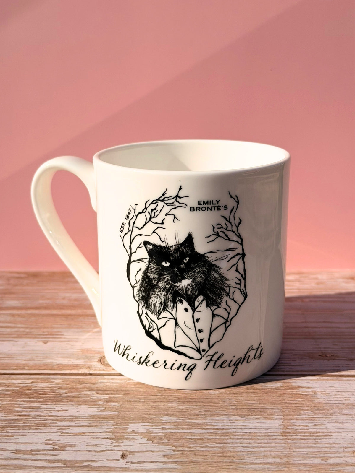 Whiskering Heights Bone China Mug