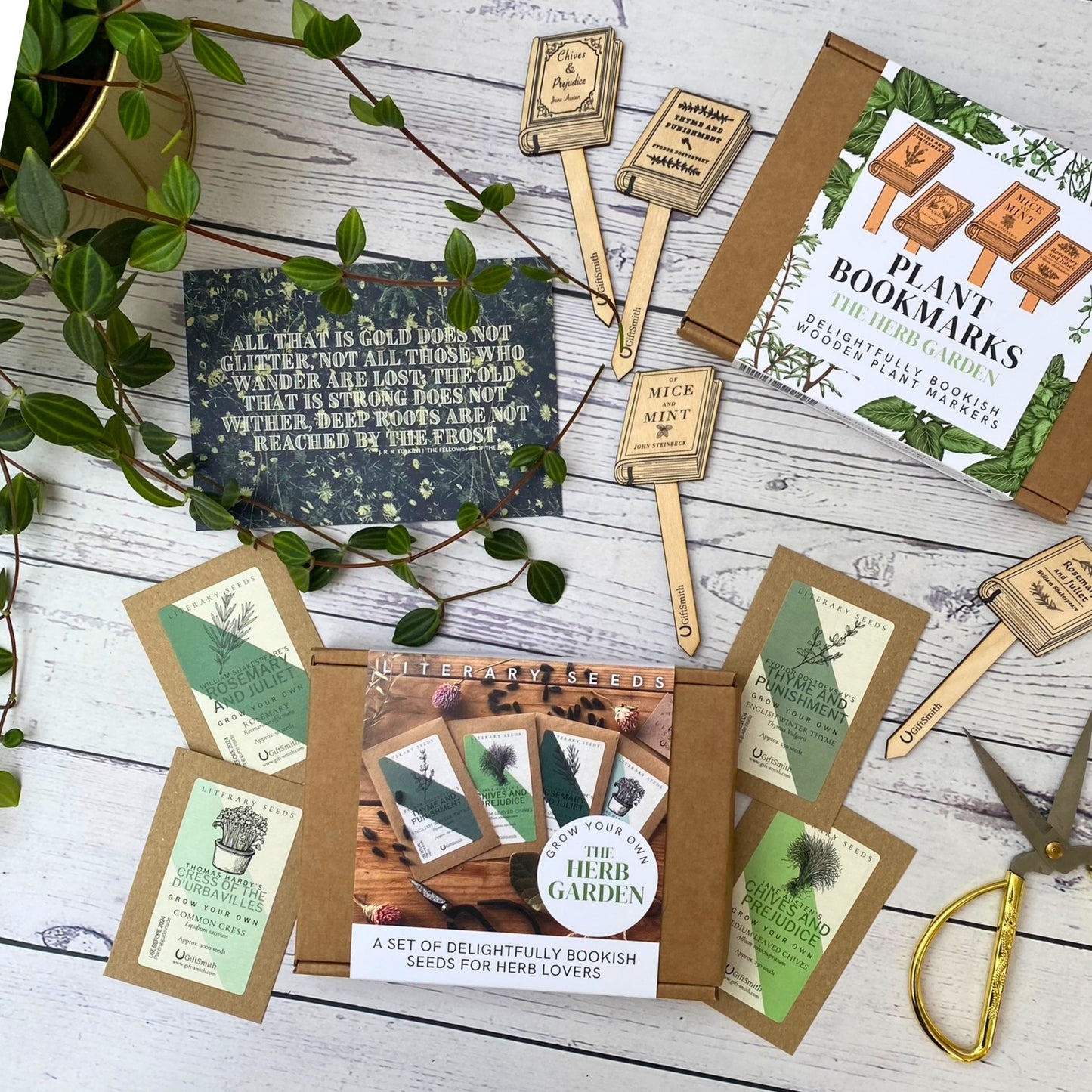 The Herb Gardener's Literary Gift Box