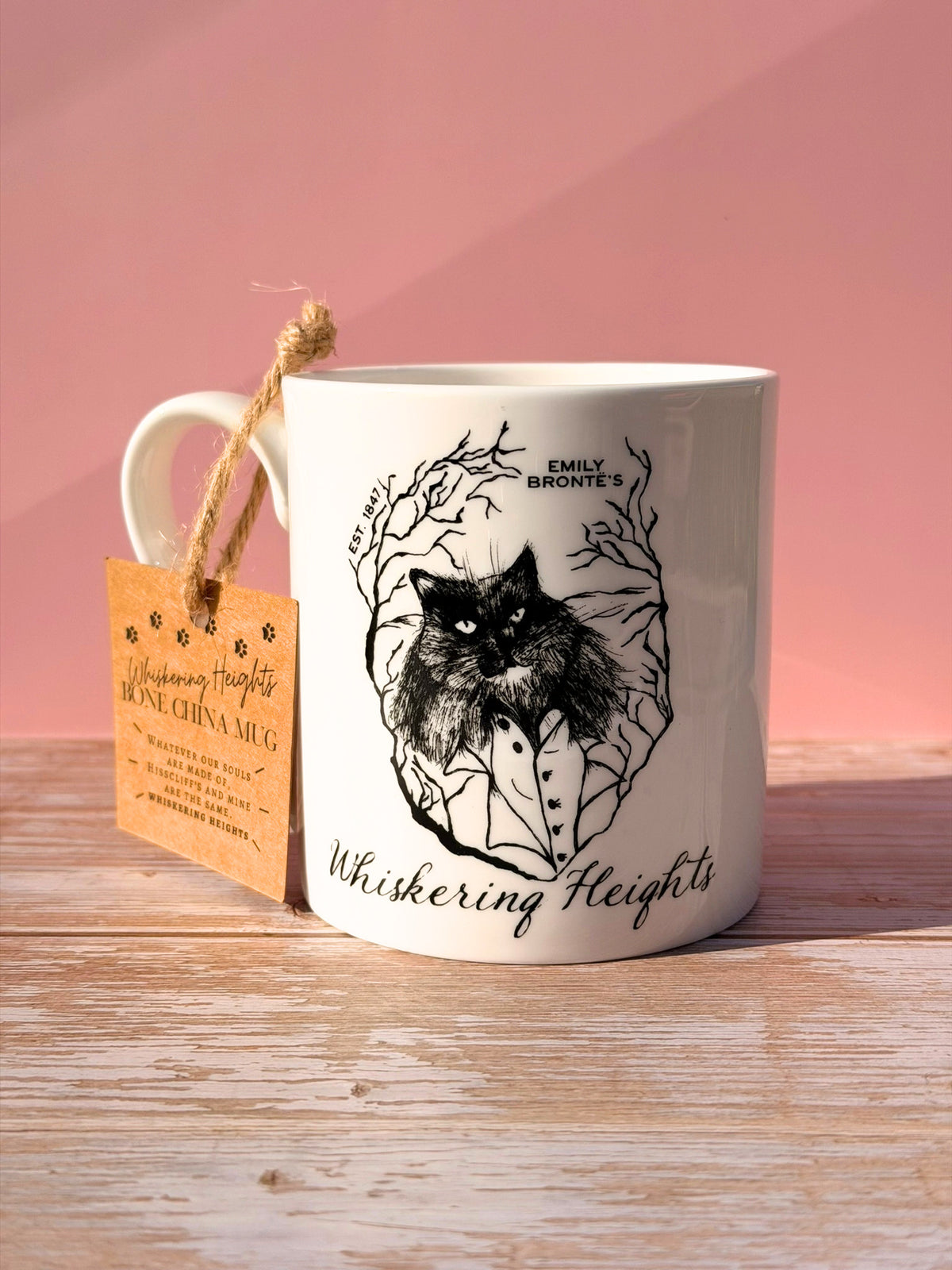 Whiskering Heights Bone China Mug