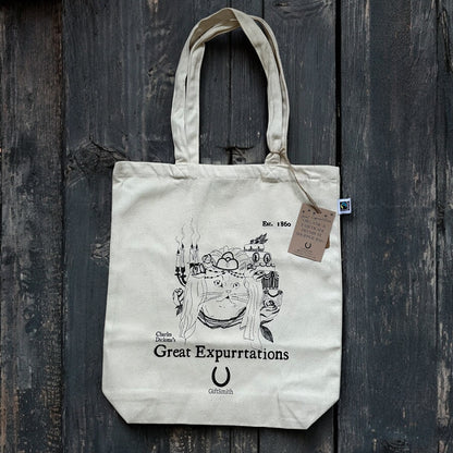 Great Expurrtations Fairtrade & Organic Shopper Tote Bag