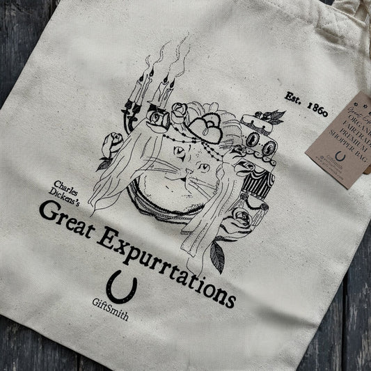 Great Expurrtations Fairtrade & Organic Shopper Tote Bag