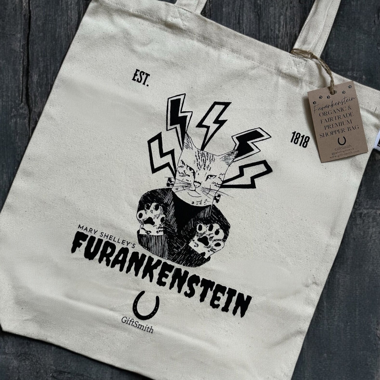 FURANKENSTEIN Fairtrade & Organic Shopper Tote Bag