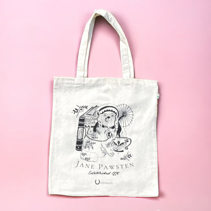 Jane Pawsten Sustainable Fabric Tote Shopper Bag