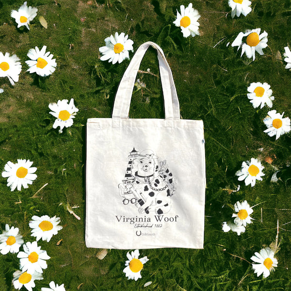 Virginia Woof Sustainable Fabric Tote Shopper Bag