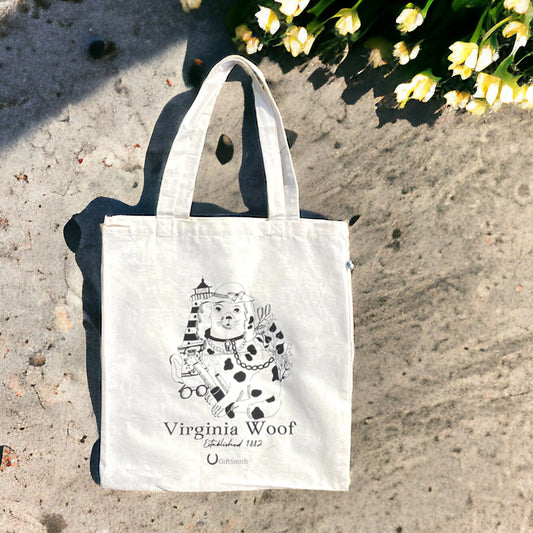 Virginia Woof Sustainable Fabric Tote Shopper Bag