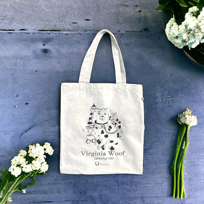 Virginia Woof Sustainable Fabric Tote Shopper Bag