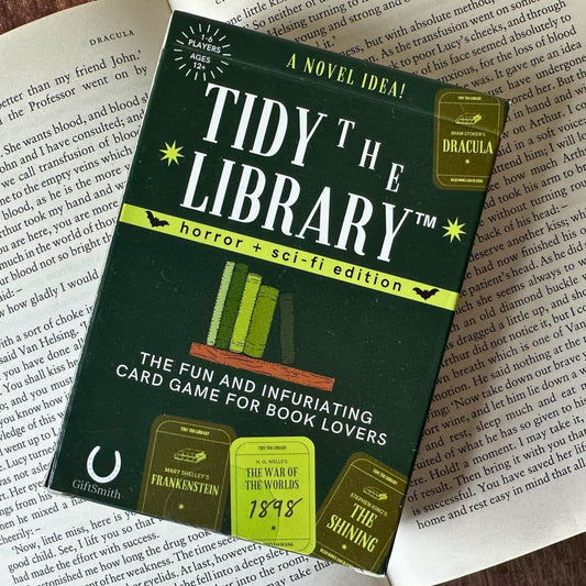 TIDY THE LIBRARY: The Horror + Sci-Fi Edition