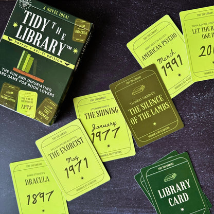 TIDY THE LIBRARY: The Horror + Sci-Fi Edition