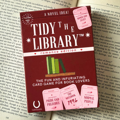 TIDY THE LIBRARY: The Romance Edition
