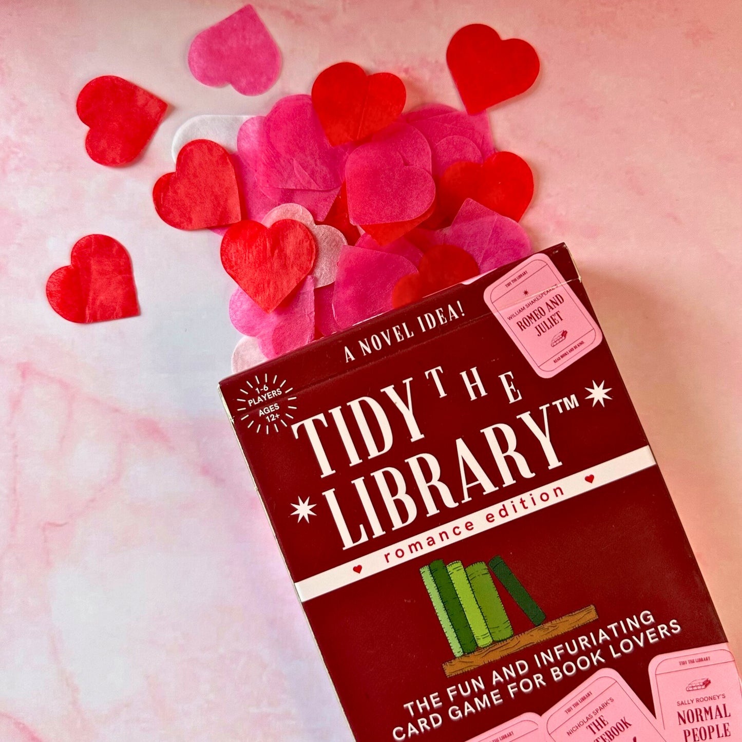 TIDY THE LIBRARY: The Romance Edition