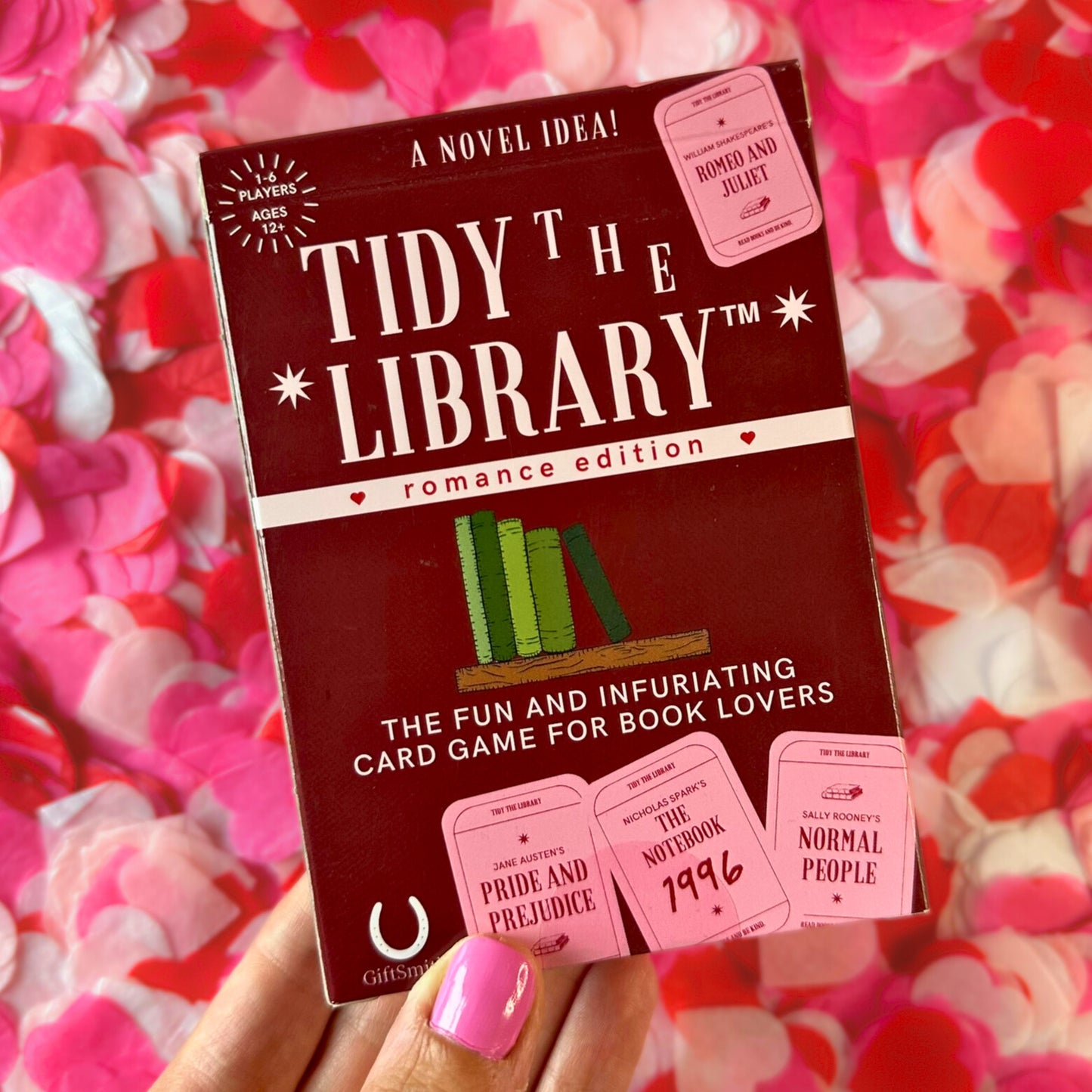 TIDY THE LIBRARY: The Romance Edition