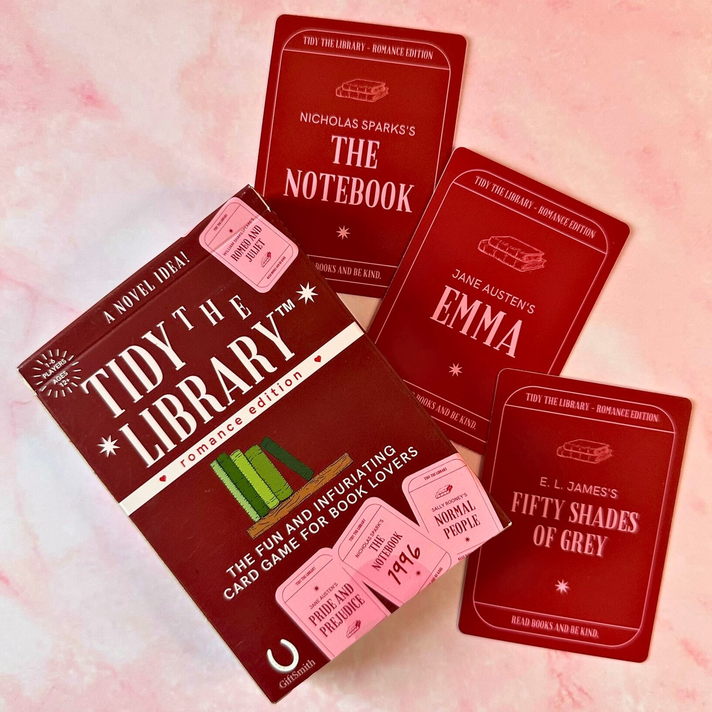 TIDY THE LIBRARY: The Romance Edition