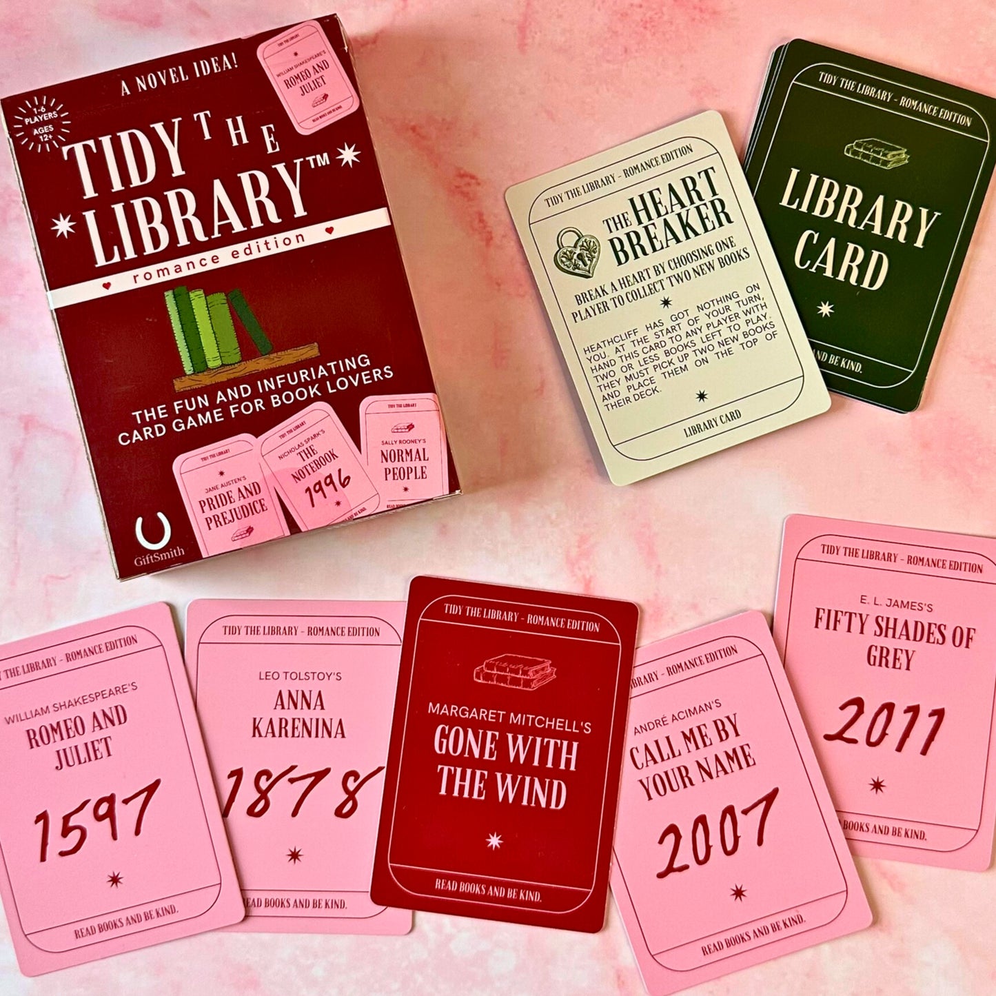 TIDY THE LIBRARY: The Romance Edition