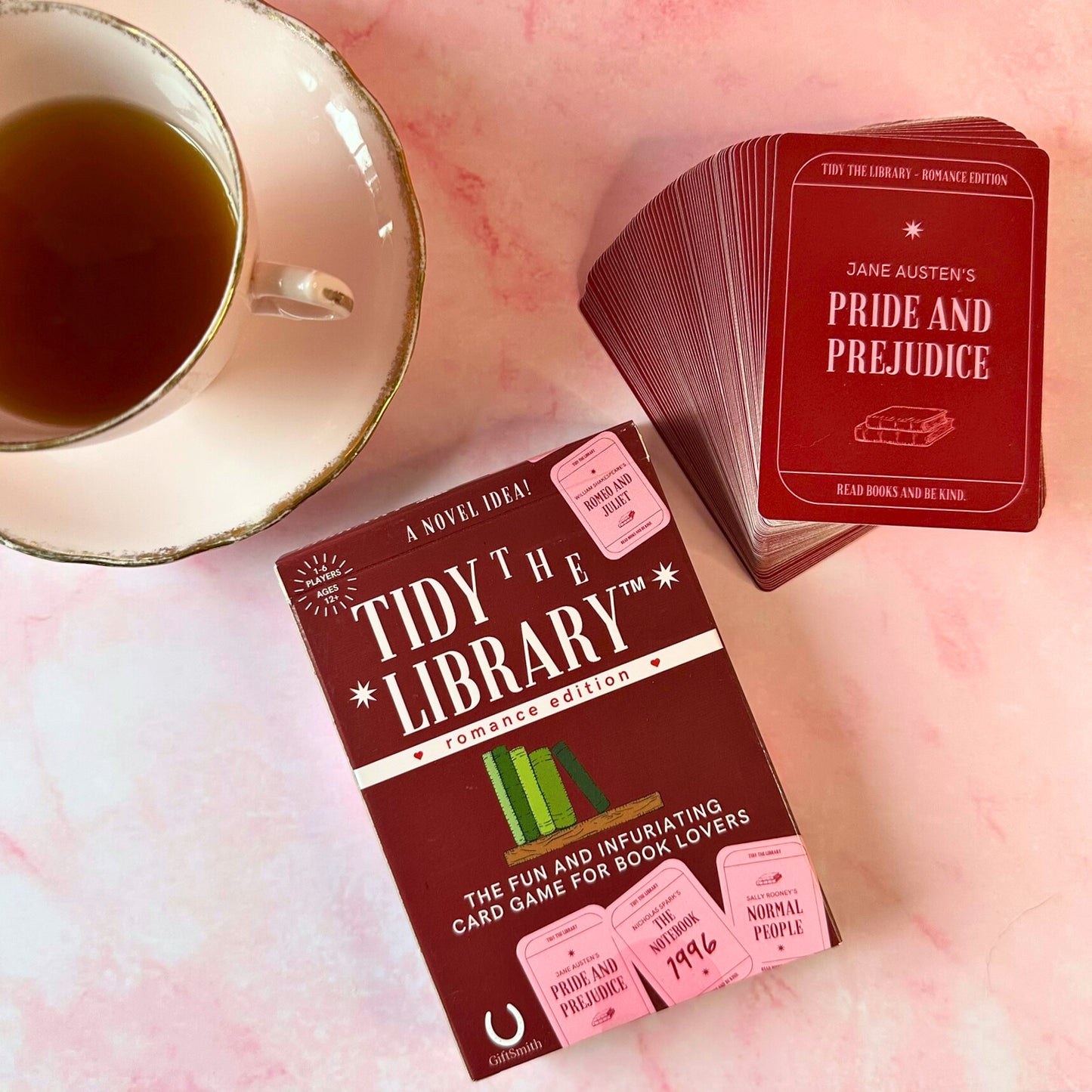 TIDY THE LIBRARY: The Romance Edition