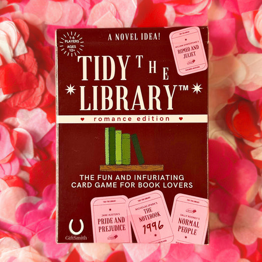TIDY THE LIBRARY: The Romance Edition