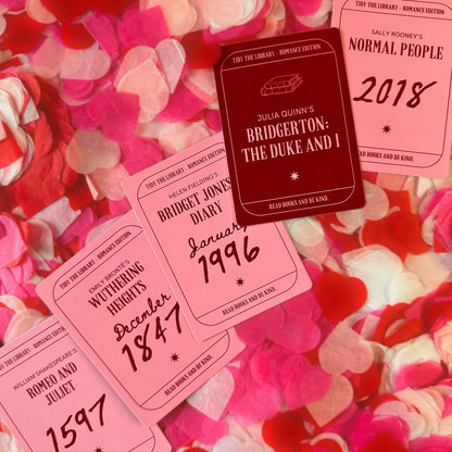 TIDY THE LIBRARY: The Romance Edition