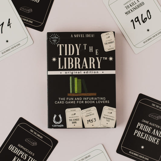 TIDY THE LIBRARY: The Original Card Game for Book Lovers