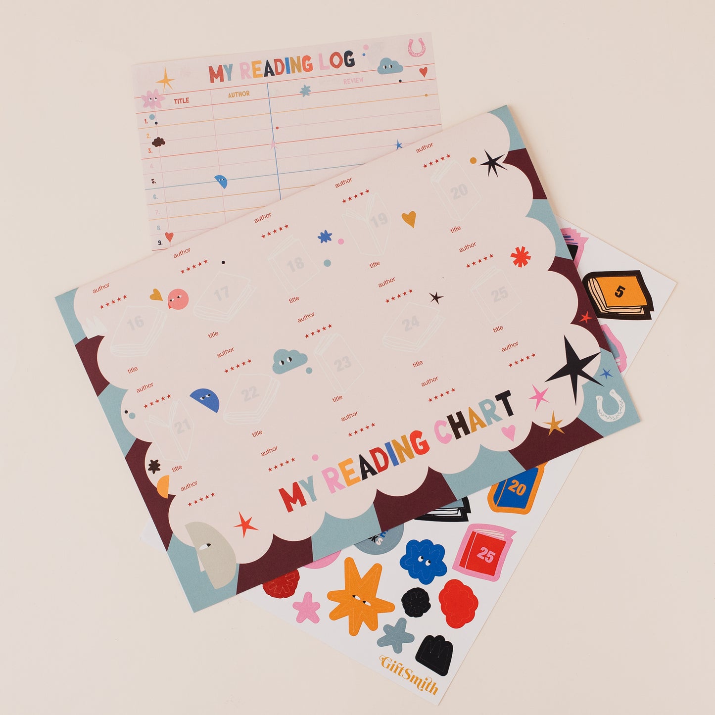 LITTLE READER 25 Book Reading Challenge Wall Chart