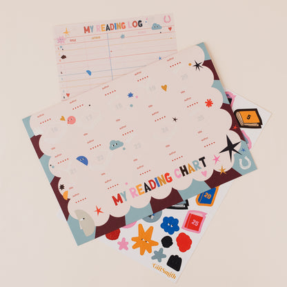 LITTLE READER 25 Book Reading Challenge Wall Chart
