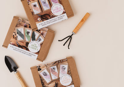 Literary Seeds: The Cat Lover's Garden - Set of Three Seed Packets