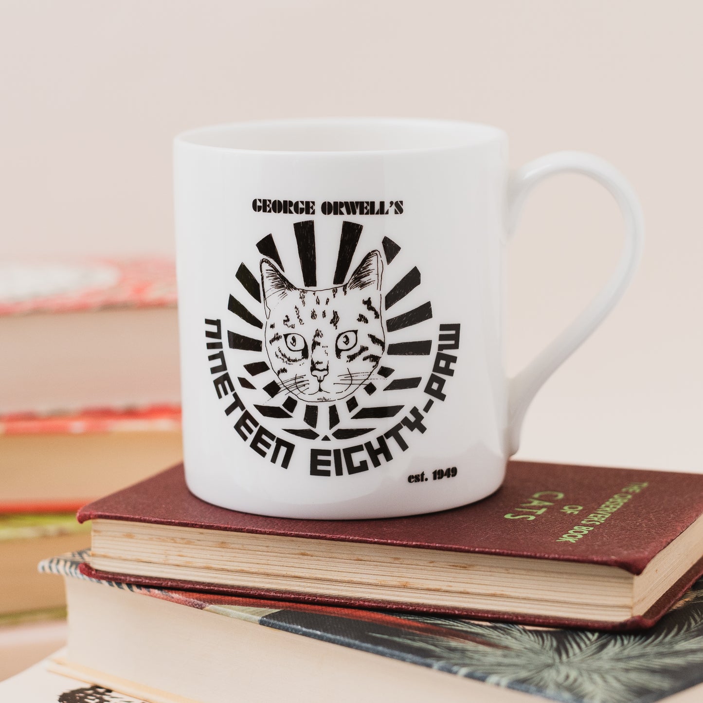 Nineteen Eighty-Paw Bone China Mug