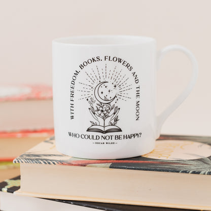 Oscar Wilde Literary Quote China Mug