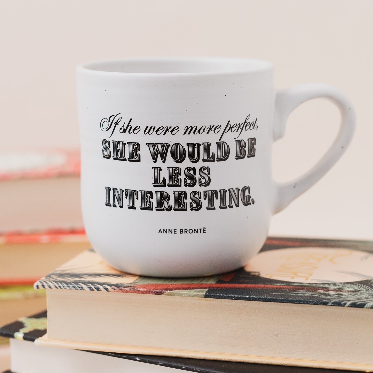 Anne Brontë Quote Stoneware Mug