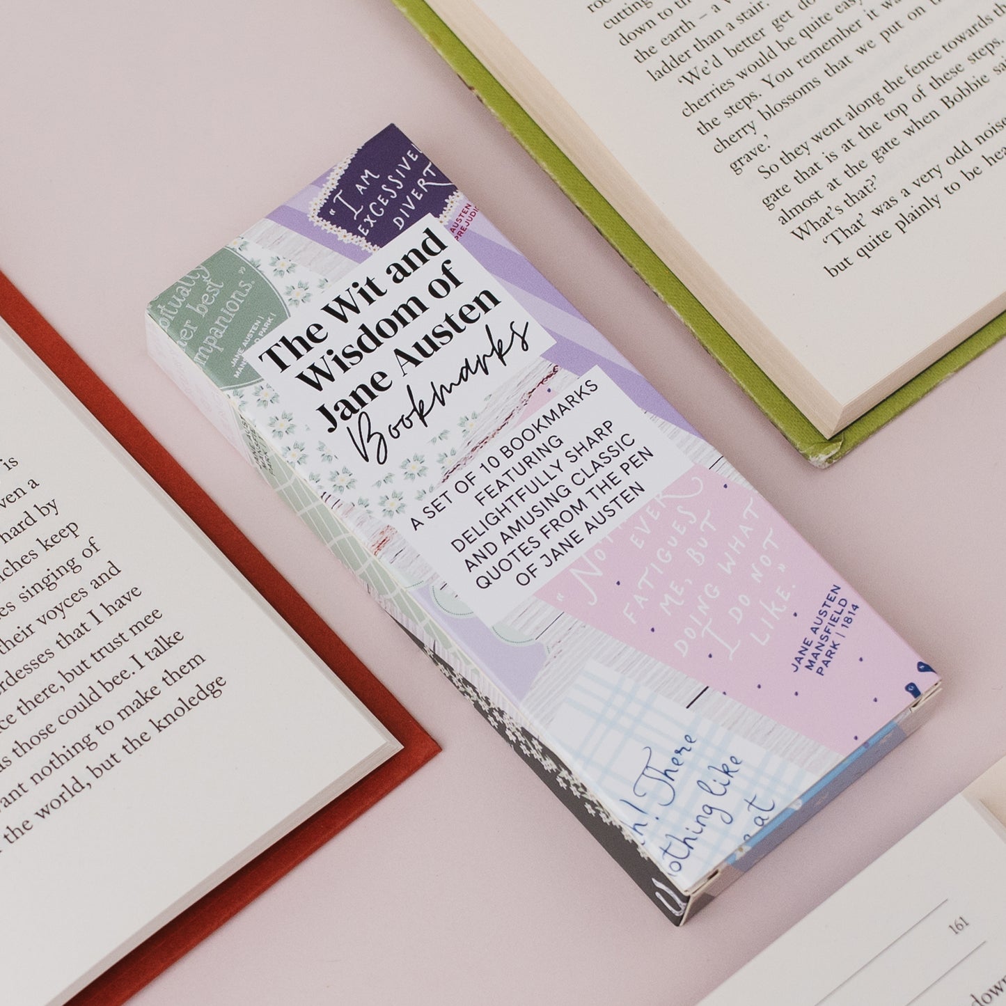 The Wit and Wisdom of Jane Austen Bookmark Set