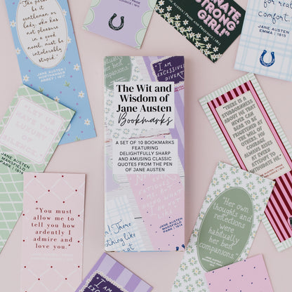 The Wit and Wisdom of Jane Austen Bookmark Set