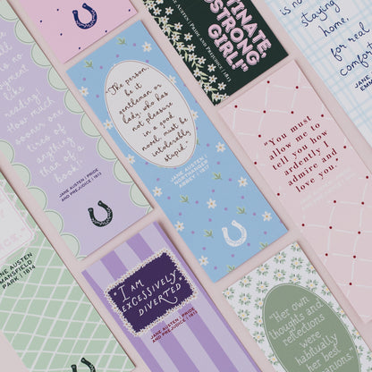 The Wit and Wisdom of Jane Austen Bookmark Set