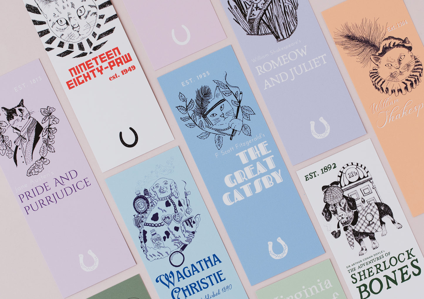 Jane Pawsten Literary Pun Dog Bookmark