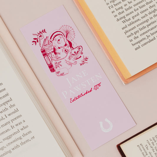 Jane Pawsten Literary Pun Dog Bookmark
