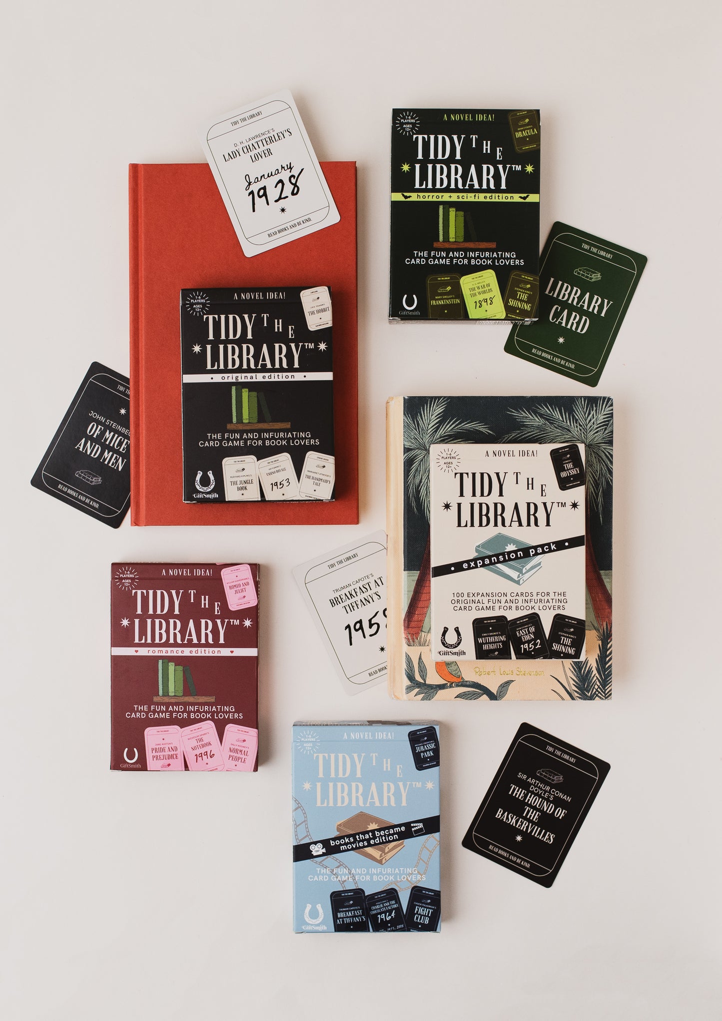 TIDY THE LIBRARY: The Horror + Sci-Fi Edition