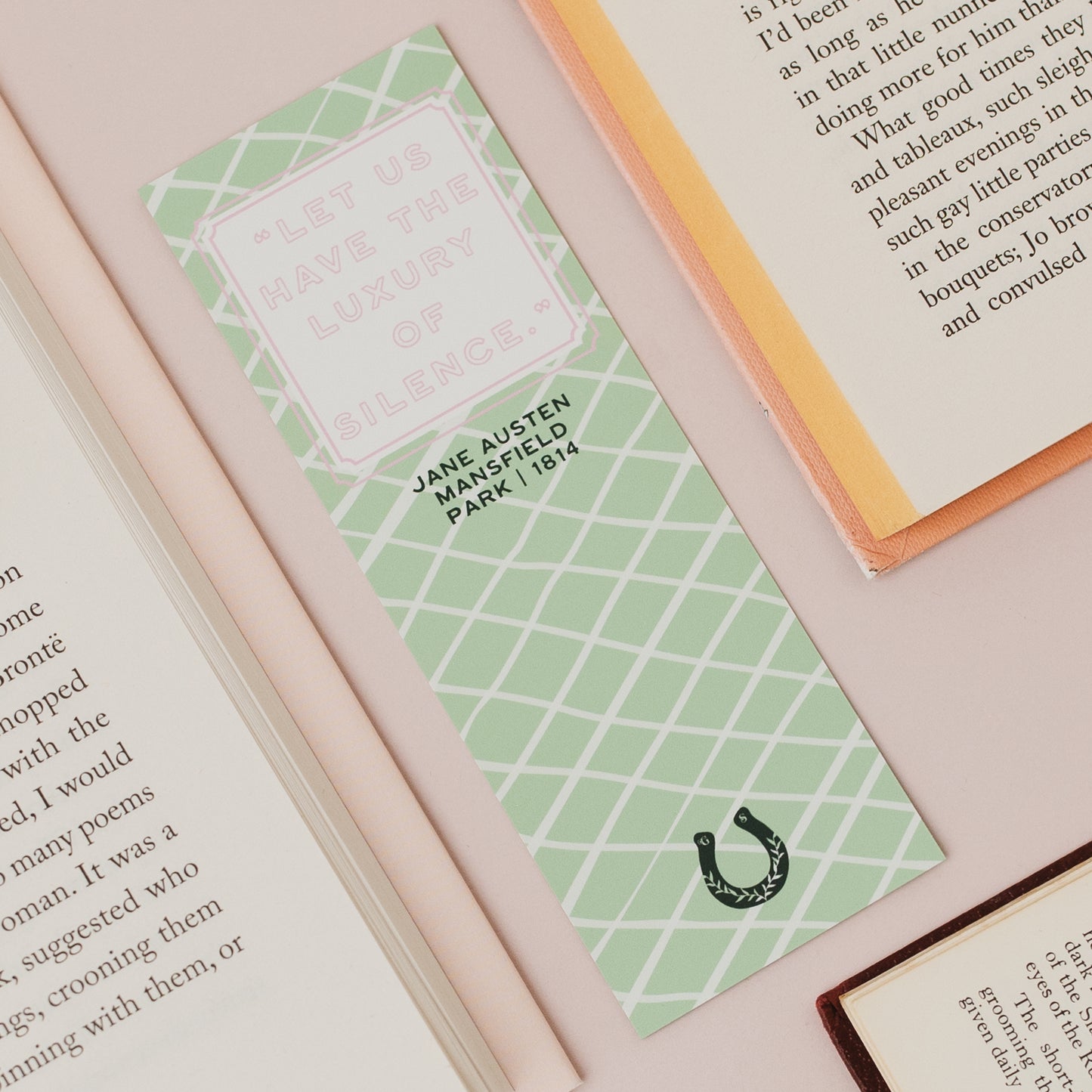 Jane Austen Silence Classic Literary Quote Bookmark