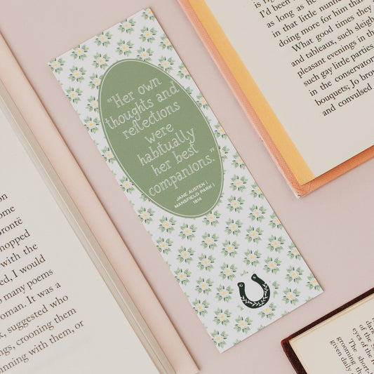 Jane Austen Reflections Classic Literary Quote Bookmark