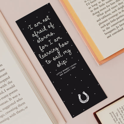 Louisa May Alcott Classic Little Women Literary Quote Bookmark