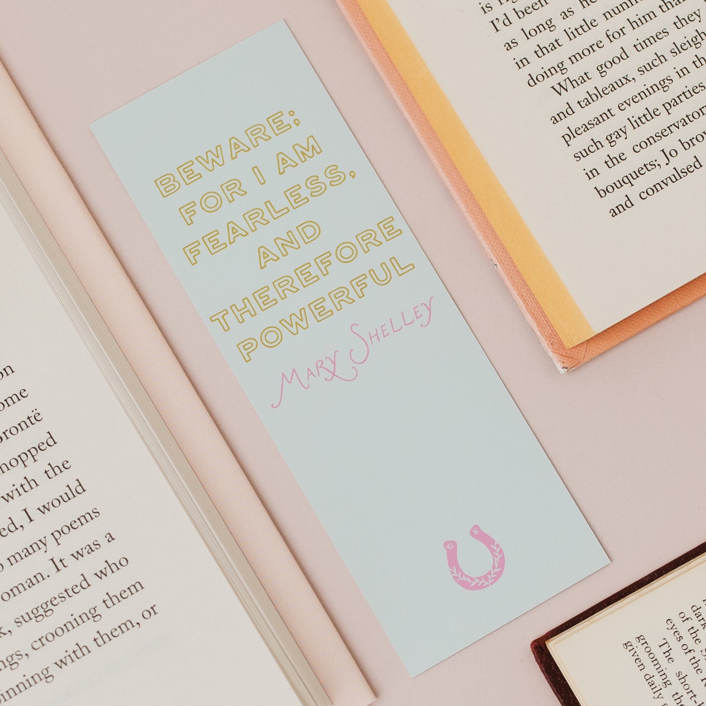 Mary Shelley Classic Literary Quote Bookmark