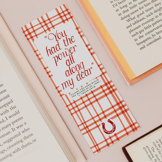 The Wizard of Oz Classic Literary Quote Bookmark