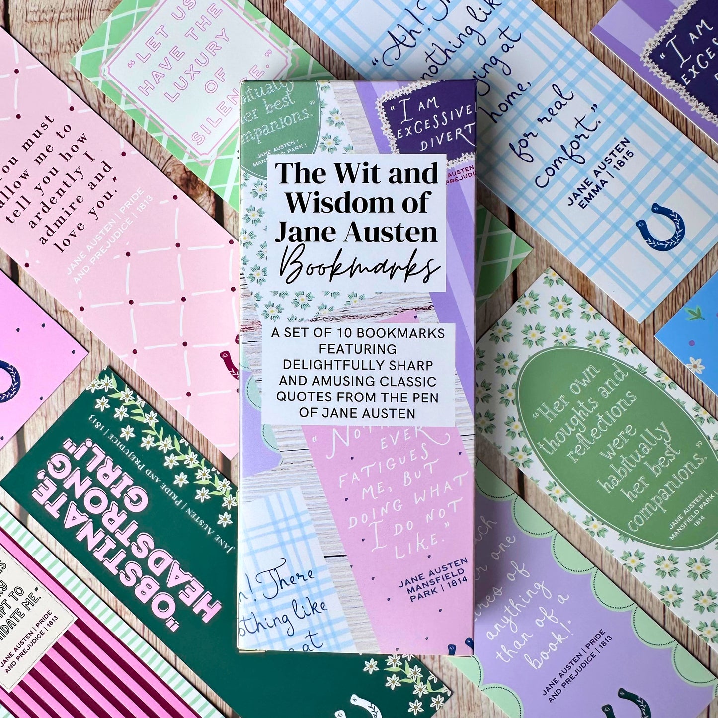 The Wit and Wisdom of Jane Austen Bookmark Set
