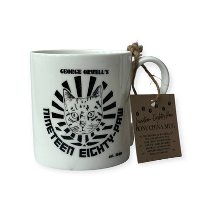 Nineteen Eighty-Paw Bone China Mug