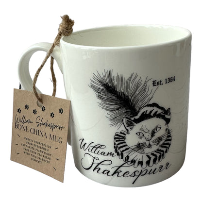 William Shakespurr Bone China Mug