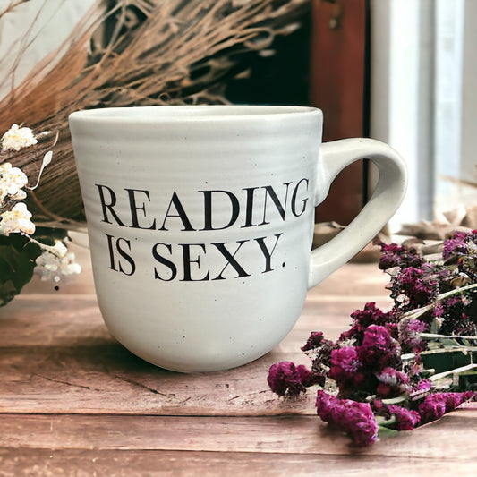 Reading is Sexy Stoneware Mug